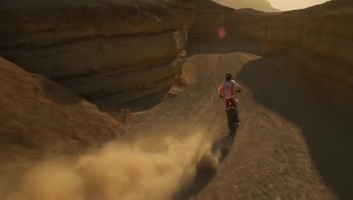 Motocross source rendered by Grok Imagine Video 1.5